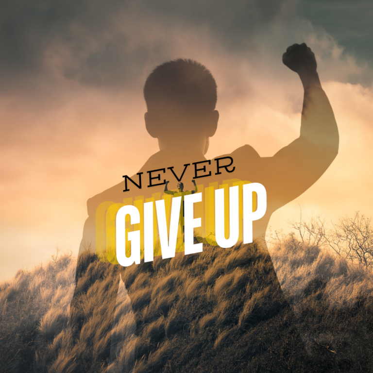 Never Give Up - Become an Audacionaire